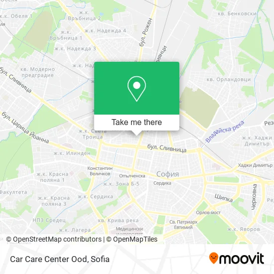 Карта Car Care Center Ood