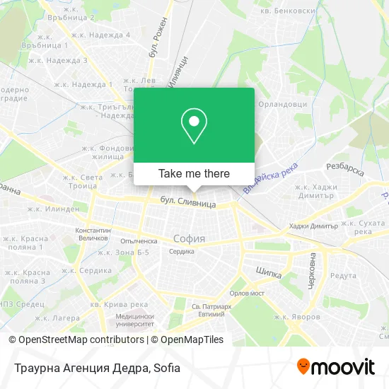 Карта Траурна Агенция Дедра