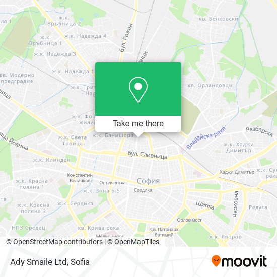 Ady Smaile Ltd map