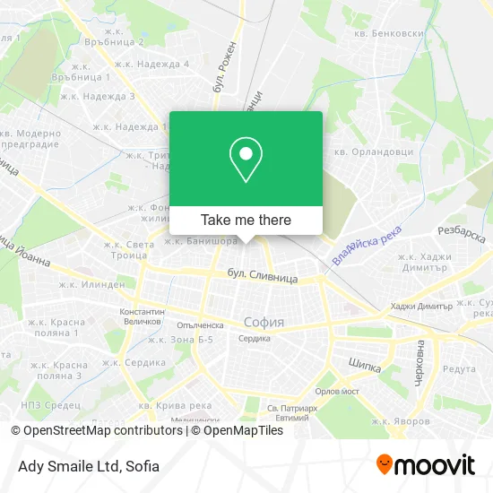 Карта Ady Smaile Ltd