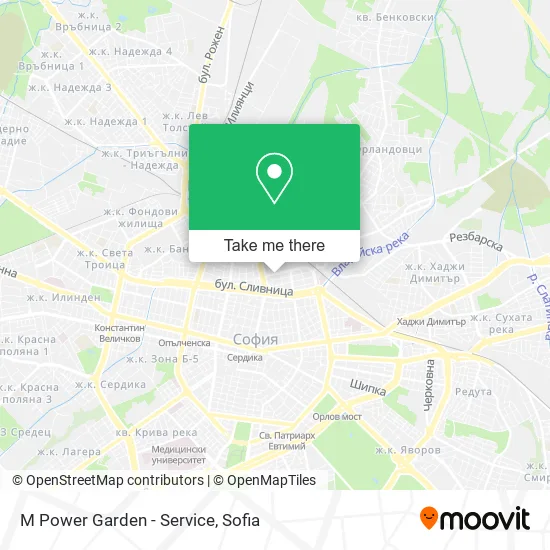 Карта M Power Garden - Service