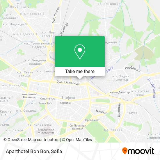 Карта Aparthotel Bon Bon