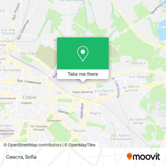 Сиеста map