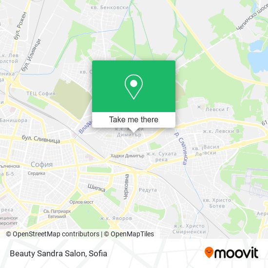 Beauty Sandra Salon map