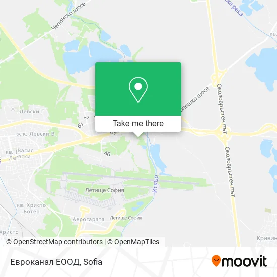 Карта Евроканал ЕООД