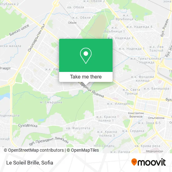 Карта Le Soleil Brille