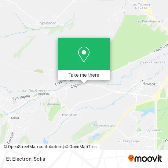 Et Electron map