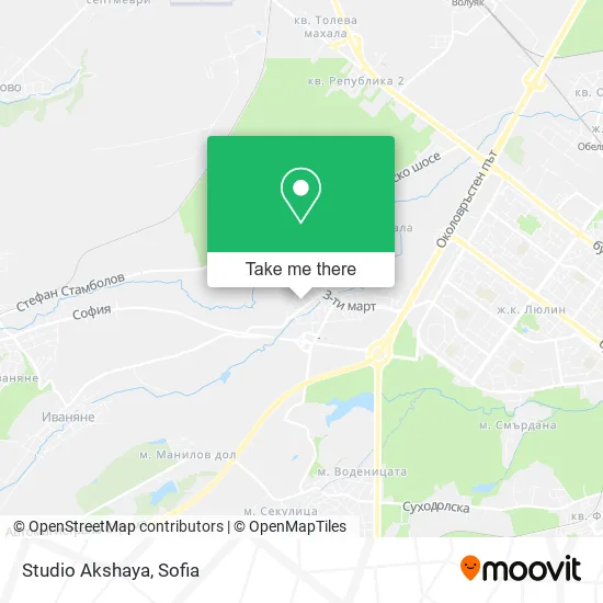 Карта Studio Akshaya