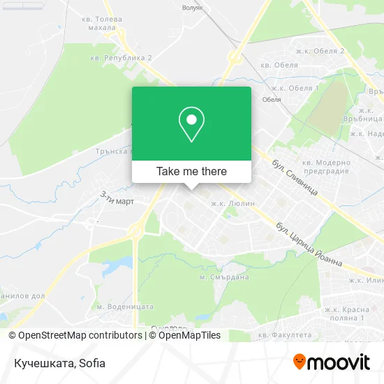 Кучешката map