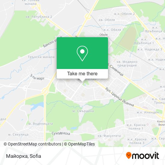Майорка map