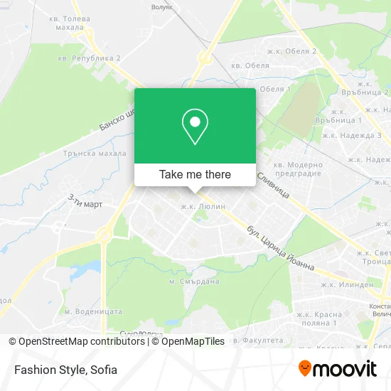 Карта Fashion Style