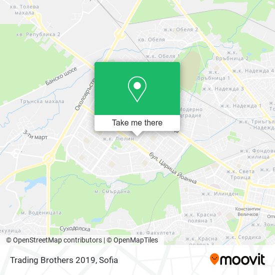 Trading Brothers 2019 map