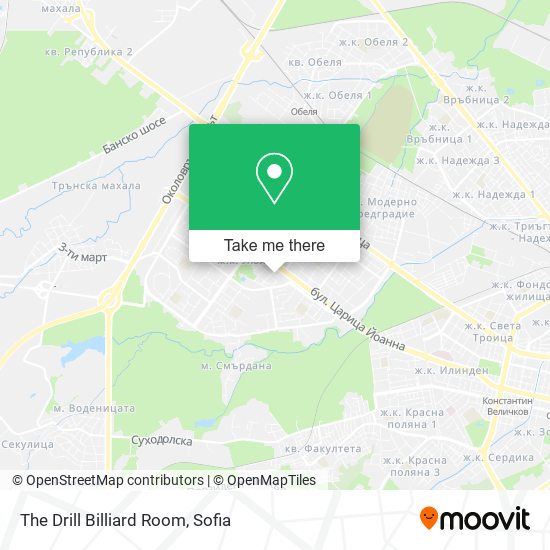 The Drill Billiard Room map