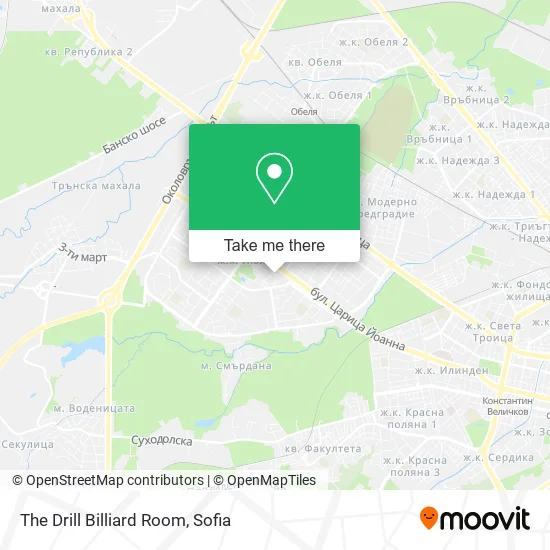 Карта The Drill Billiard Room