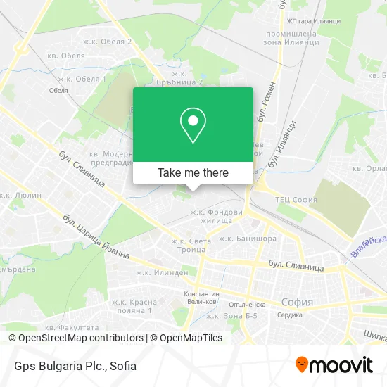 Карта Gps Bulgaria Plc.