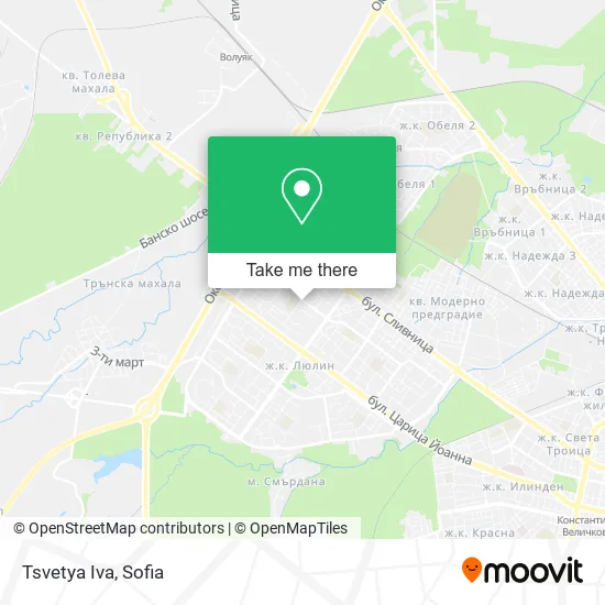 Карта Tsvetya Iva