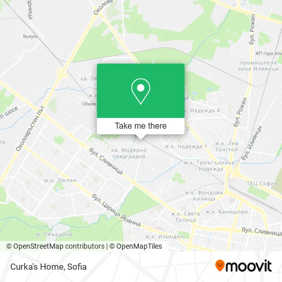 Карта Curka's Home