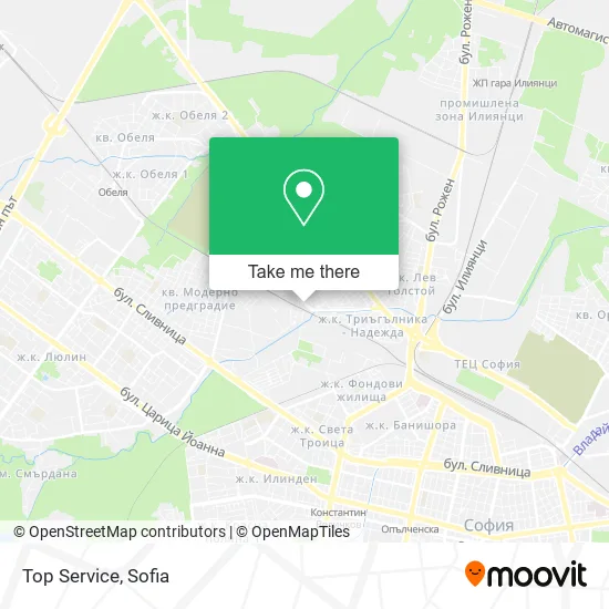Карта Top Service