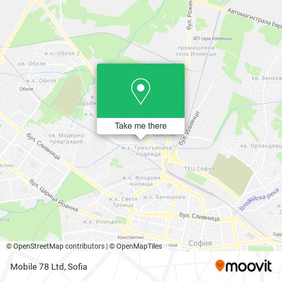 Mobile 78 Ltd map