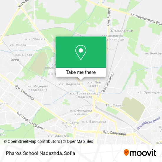 Карта Pharos School Nadezhda
