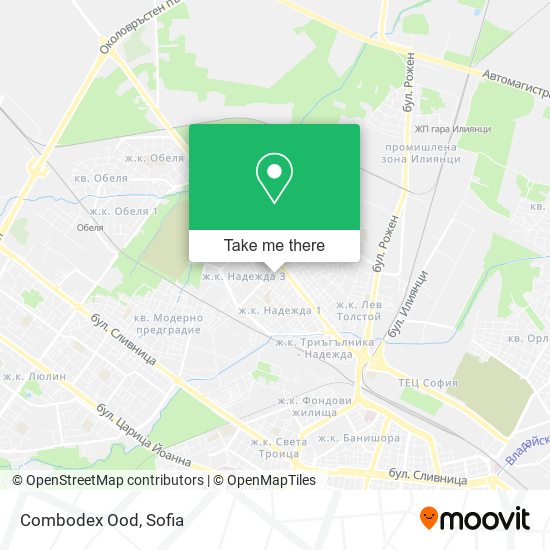 Карта Combodex Ood