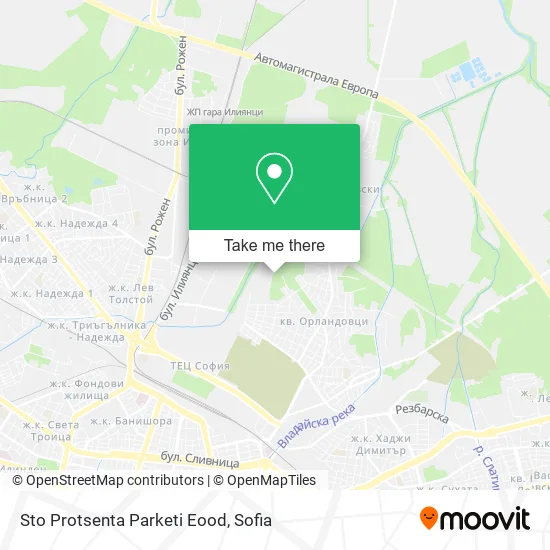 Карта Sto Protsenta Parketi Eood
