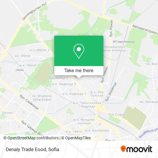 Denaly Trade Eood map