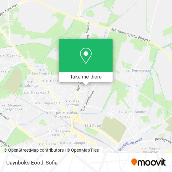 Карта Uaynboks Eood