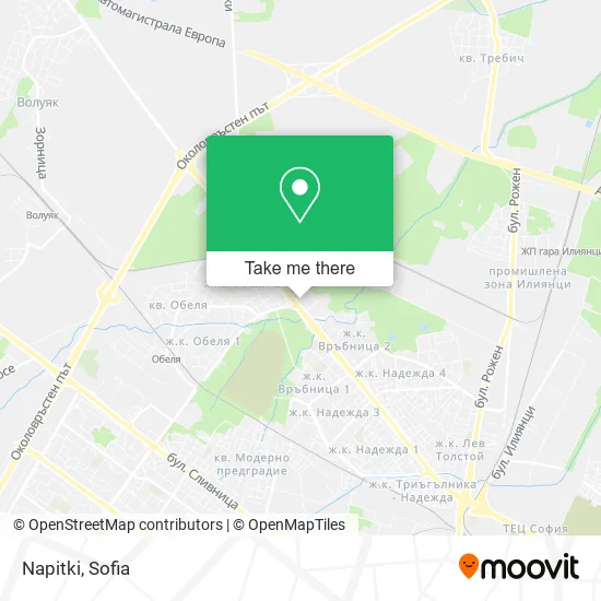 Карта Napitki