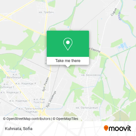 Карта Kuhniata