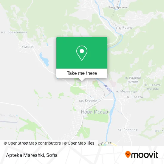 Карта Apteka Mareshki