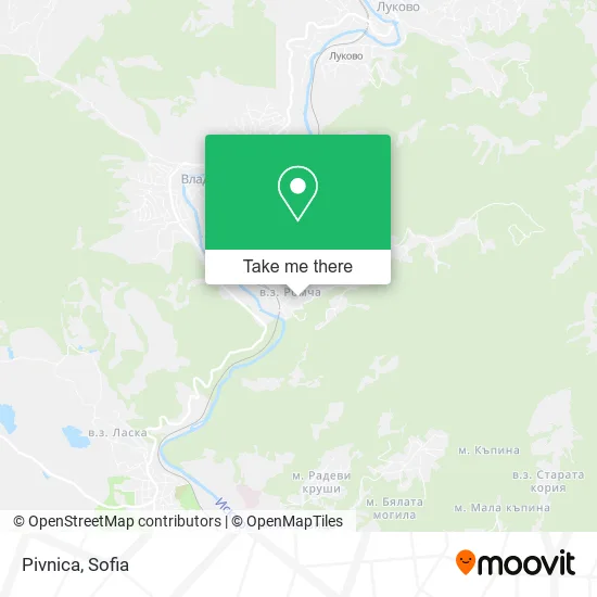 Карта Pivnica
