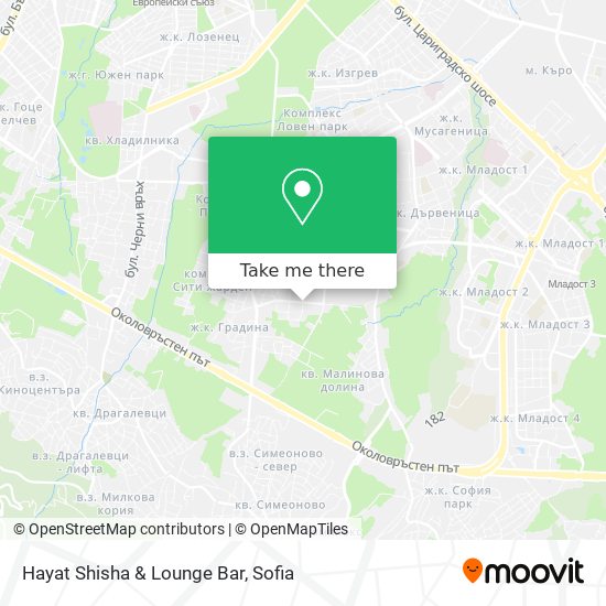 Hayat Shisha & Lounge Bar map