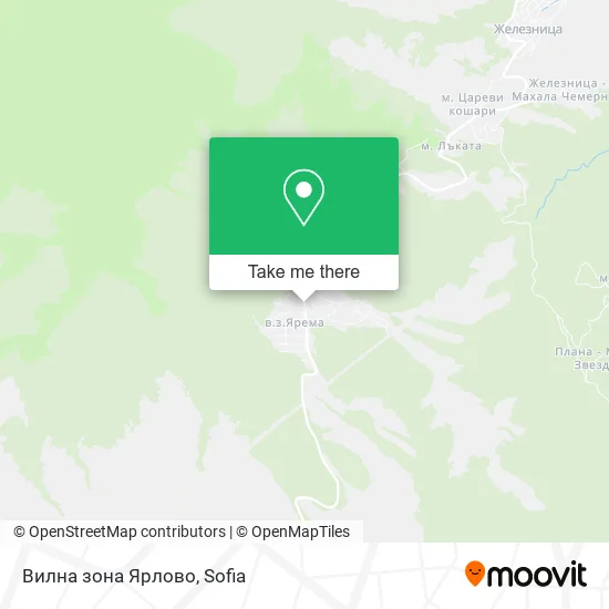 Карта Вилна зона Ярлово