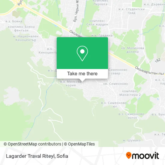 Карта Lagarder Traval Riteyl