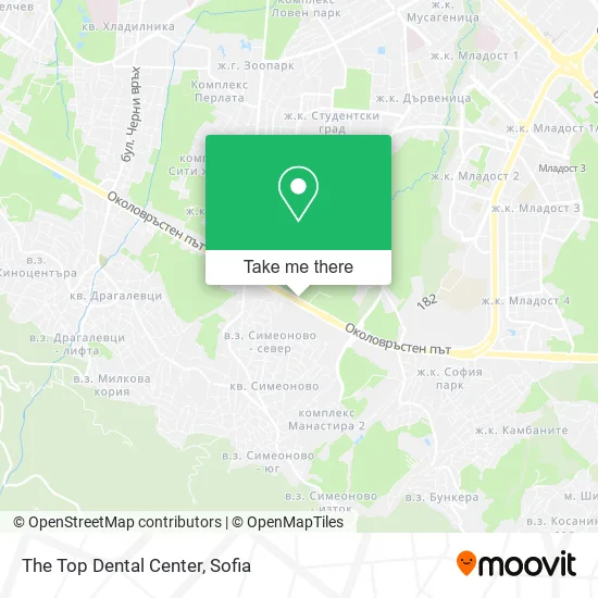 Карта The Top Dental Center