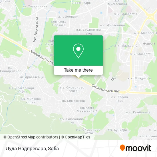 Карта Луда Надпревара