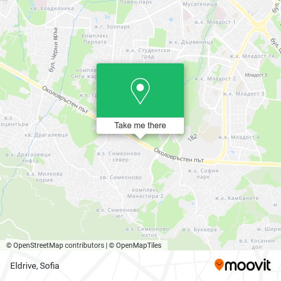 Eldrive map