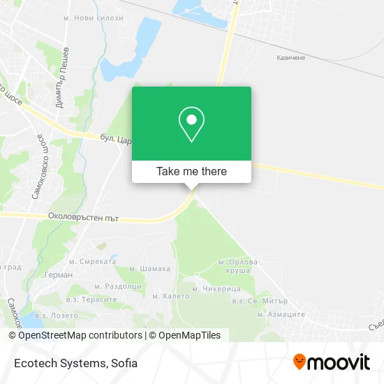 Ecotech Systems map