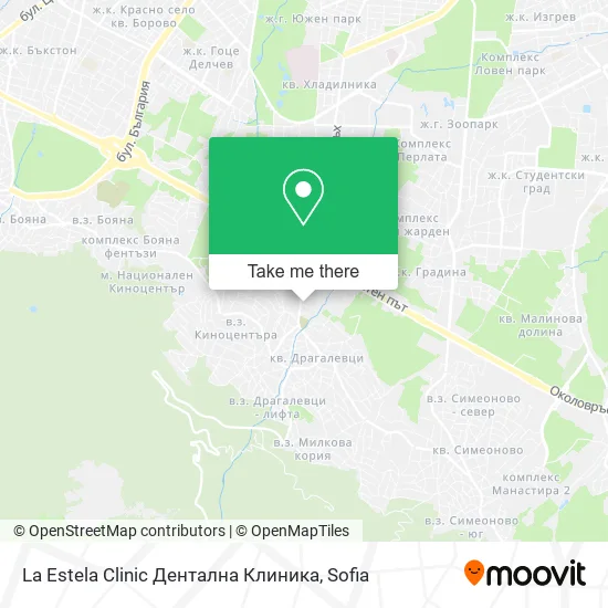 La Estela Clinic Дентална Клиника map
