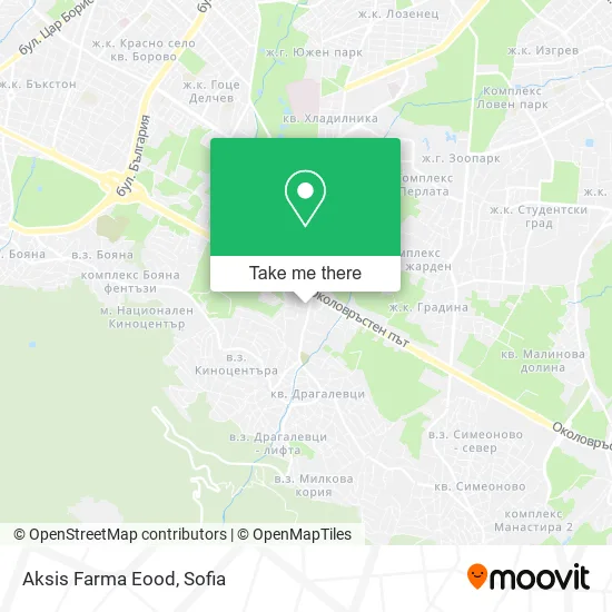 Карта Aksis Farma Eood