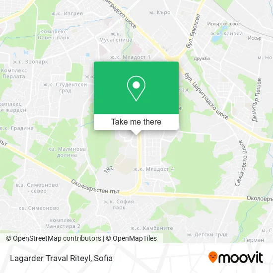 Карта Lagarder Traval Riteyl