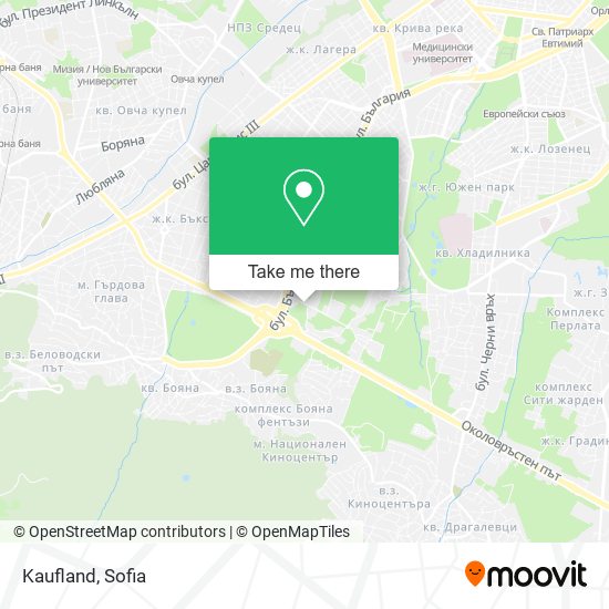 Карта Kaufland
