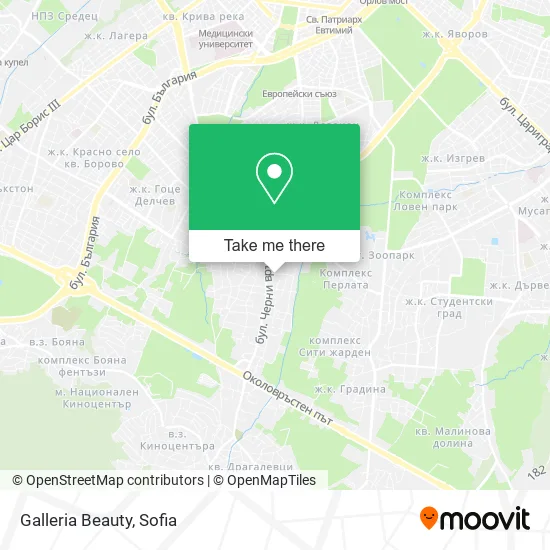 Карта Galleria Beauty