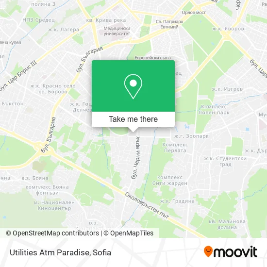 Карта Utilities Atm Paradise
