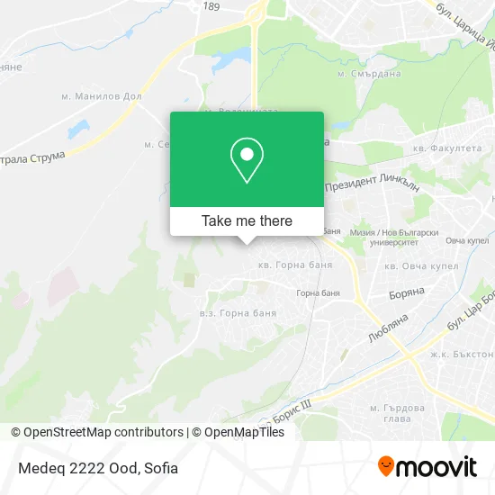 Карта Medeq 2222 Ood