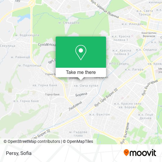 Persy map