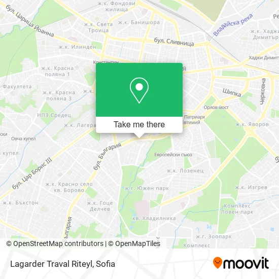 Карта Lagarder Traval Riteyl