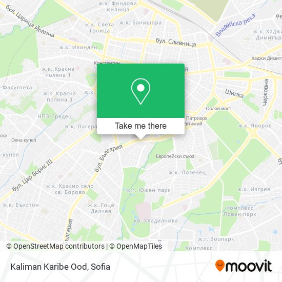 Kaliman Karibe Ood map