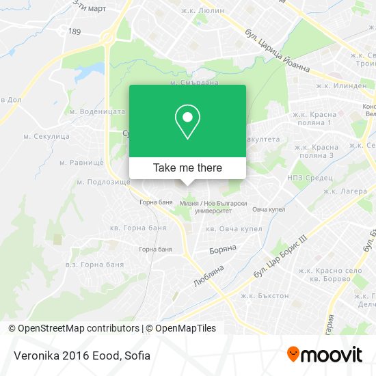 Карта Veronika 2016 Eood